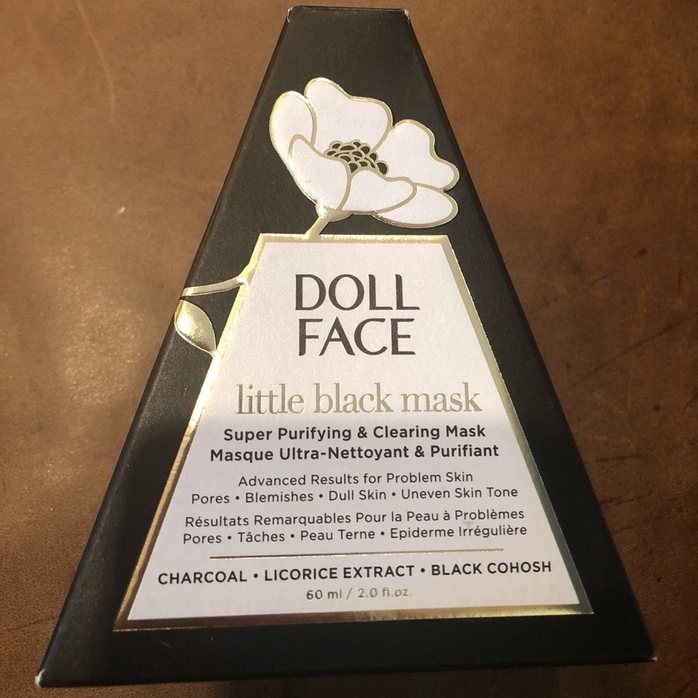 Doll Face Little Black Mask